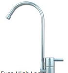 Euro High Loop Water Filter Faucet Tap 1/4 turn Chrome