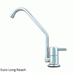 Euro Long Reach Water Filter Faucet Tap 1/4 turn Chrome