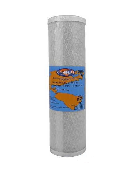 Omnipure 5 Micron OMB Coconut Carbon Block Filter