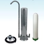 Ultraceram Stainless Steel Slim Countertop Water Filter UK Made