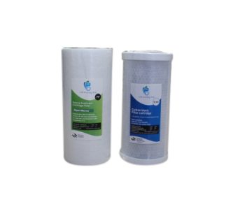 Whole House Water Filter System Double 10 x 4.5 inch Watermark Certified