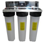 Triple Whole House Water Filter Iron Removal
