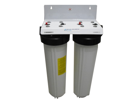 Big White Whole House Water Filtration System 20 inch x 4.5 Watermark Certified