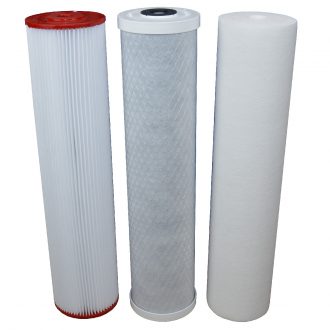 Triple Iron Removal Whole House Water Filter Cartridges