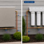 Triple Whole House Town Water Filtration System